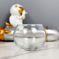 北欧创意可爱现代宇航员小摆件绿萝水培小鱼缸家居办公室桌面装饰 鱼缸水培