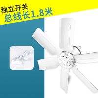 TCL小吊扇小型迷你微风宿舍学生蚊帐床上静音电风扇家用大风力 6叶升级款 标配