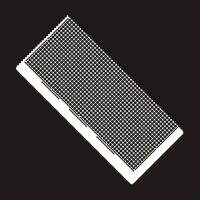 绣娘钻石画点钻工具贴钻网尺快速粘钻神器十字绣网格通用抗粘尺子 1000孔(15.5x7厘米) 50颗钻140毫米