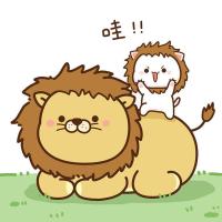 卡通动物系列儿童点钻DLY初学者手工全钻满钻十字绣钻石绣儿童房 A款/狮子-多送30%钻量 无框-多送30%钻量