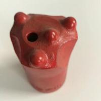 普兰卡球齿钻头隧道矿山开采柱齿凿岩机硬质合金钻头梅花钻头 32焊接4齿