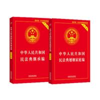 正版2021民法典婚姻法+继承法2册 夫妻纠纷债务离婚法律条文解释