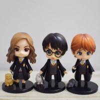 Q版可爱哈利波特赫敏盲盒手办周边模型摆件礼物人偶公仔装饰 罗恩站立带宠物一个10cm 袋装