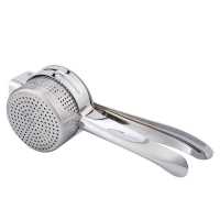 不锈钢手动榨汁机柠檬家用甘蔗压汁器神器橙汁迷你水果汁机榨汁器 榨汁机[不锈钢 适用较软水果]