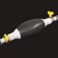 手动抽油器汽油吸油器汽车摩托车油箱抽油管手动抽水器抽油神器 大号气囊不含管子[送卡箍*2]