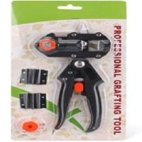 架接剪嫁接工具套装嫁接钳果树树木专用嫁接神器粗枝嫁接机嫁接器 黑色嫁接器-插卡包装