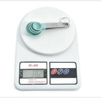 量杯带刻度不锈钢手柄量勺塑料量杯家用烘焙盐勺奶粉勺厨房小工具 4件套量匙带刻度(颜色可留言)