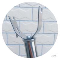 乐不锈钢家用衣叉22管0.5厚一体杆晒衣裤好帮手坚固耐用收纳神器 1.2米:27.5元