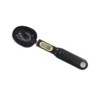 500克0.1g 高精度电子量勺勺子称量秤迷你电子称厨房秤克秤 黑色单勺500g/0.1g DH325