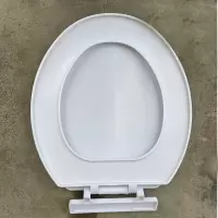 旱便马桶盖通用改厕 O型盖板厕坐便器盖子老式分体坐便旱便器盖板 A款(超薄快降)