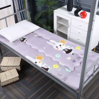 床垫家用睡垫榻榻米床垫子双人加厚床垫1.5m单人宿舍可折叠床褥子 小兔[四季通用] 60*110cm[婴幼儿专用]
