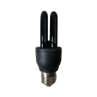 鱼塘果园紫外线诱虫灯诱捕蝲蝲蛄灯养殖喂养紫光验钞节能灯舞台灯 家用电220伏 2U 9W 圆角