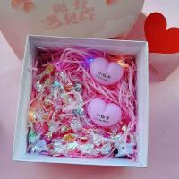 520礼物送男生女朋友的生日礼物创意糖果礼盒异地恋情侣闺蜜同学 仙女2+千纸鹤糖 氛围灯+贺卡+礼盒礼袋