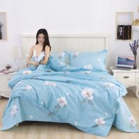 加厚磨毛被套斜纹被罩单人双人1.8米1.5米学生宿舍被芯套单件亲肤 百合之恋 150*200cm[被套单件]