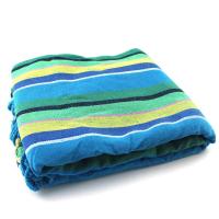 户外吊床单双人加厚帆布学生寝室吊椅成人家用吊床室内秋千加厚款 200*80cm(米兰条纹)