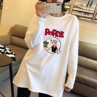 miniblue 秋冬季直筒宽松灯芯绒裤子女米白色垂感阔腿裤休闲长裤 单上衣 S 建议70-95斤