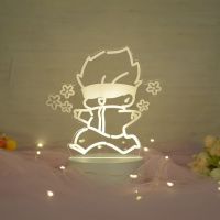 sky光遇周边立牌小夜灯生日礼物台灯床头灯白鸟龙骨雨妈平菇卡卡 五条悟 USB 暖色(礼盒)