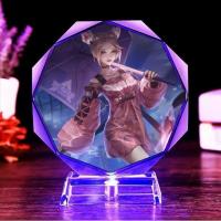 王者荣耀手办送情人节女生男朋友同兄弟创意小夜灯生日礼物有意义 公孙离-无限星赏官 迷你号(宽8*高10*)免费礼盒