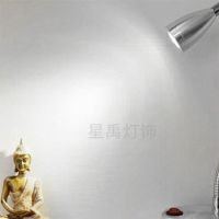 新款鼎琨12伏低压led房车阅读灯360度旋转聚光射灯软管壁灯 银色 12伏3W白光