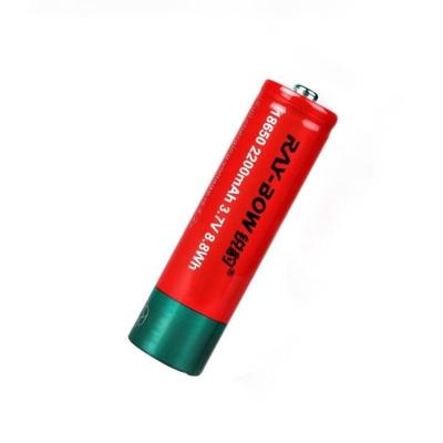 锐豹RAY-BOW强光手电筒专用18650 锂电池 2200mah 3.7V充电电池