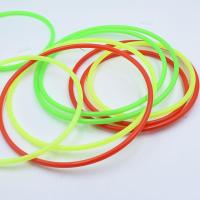 空心圈圈塑料套圈地摊专用套圈圈儿童玩具套圈游戏幼儿园投掷玩具 16厘米空心圈圈10个