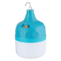 充电led灯泡无线节能超亮夜市摆摊户外家用停电应急工地照明灯 基础款-USB线 80w2200亳安