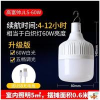 。露营装备野外用品户外灯应急照明灯黑夜神器阅读手提灯夜市摆摊 超60w体验款[4-12小时] 《特价