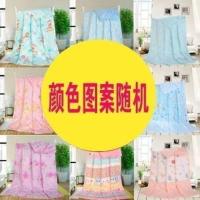 [一折疯抢]夏凉被空调被单人被双人被儿童学生宿舍被[可机洗] 颜色随机 100*140[儿童被]