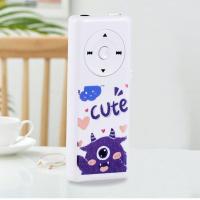 可外放mp3随身听便携式学生听歌女生可爱小说音乐播放器英语学习 独眼小怪兽 MP3裸机无配件无内存