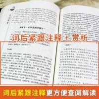 宋词鉴赏 中华古典国学诗词 原著无障碍阅读青少年版中学生课外书