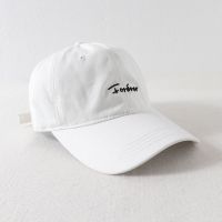 帽子女韩版潮百搭鸭舌帽ins时尚新款情侣棒球帽春夏天遮阳防晒帽 foreve 白色 大小可调节(54-59CM)