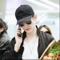 棒球帽男韩版ins潮牌遮阳透气鸭舌帽男士帽子潮新款时尚卡其夏款 光板黑