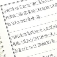 昭亭轩沄潮体原版手写字帖江潮女生字体练字行楷行书男生硬笔书法 沄潮一(中性笔临摹纸)