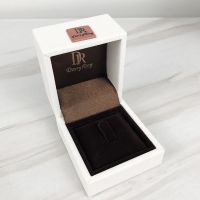 新款DR darry求婚钻戒盒子戴瑞一生一世戒指盒对戒盒收纳包装礼盒 老款单戒指盒