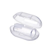 婴儿手指牙刷儿童硅胶指套牙刷宝宝舌苔清洁刷软毛乳牙刷牙膏套装 手指牙刷一个