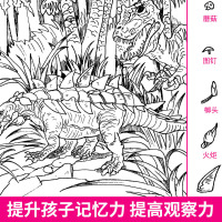 图画捉迷藏恐龙大发现6-7-9-10-12岁找不同极限视觉挑战隐藏的图画迷宫书少儿童小学生专注力思维训练益智游戏书搜寻王
