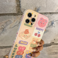 GOBIEG 樱桃小熊卡通适用苹果12手机壳iPhone11promax软壳xsmax苹果x手机壳iPhonexr硅胶8