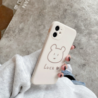 侧边小熊适用12Pro/Max苹果11手机壳x/xr/xs男iphone11女新款8plus摄像镜头全包防摔12mini