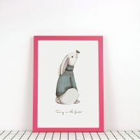 实木相框挂墙16 20 24寸32海报8K4开A3拼图框架画室装裱画框外框 玫红色 A4摆桌[20.9*29.7CM]