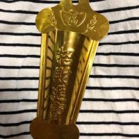 免打钉可挂墙香插拜神拜祖先挂墙壁方便门神香炉香插 小号金色 1个