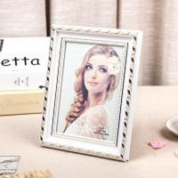创意简约摆台挂式两用5678101216寸七寸相框婚纱相架小小BP001 白色 5寸