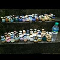 随机8个不同款 景德镇陶瓷 迷你花器 创意摆件花插 家居品 随机8个