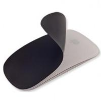 苹果无线鼠标保护膜Magic Mouse 贴膜套 彩色硅胶膜 磨砂顺滑手感 黑色