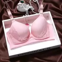 哺乳文胸前开扣孕妇内衣女专用胸罩怀孕期喂奶防下垂聚拢夏季薄款 9313粉色 34/75bc