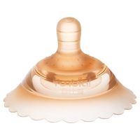 孕比爱乳盾母乳头保护罩辅助奶嘴套内凹陷吃哺乳奶贴喂奶防咬神器 双层保护罩-吸盘款(1个装)