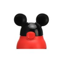 迪士尼水杯盖子吸管配件米奇保温杯配件吸管盖3440/3437/3468 米奇红色