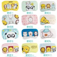 夏季冰丝乳胶儿童记忆枕透气纠正偏头型矫正0-3岁宝宝护劲枕 随机发 尺寸20*36CM随机发(记忆棉)