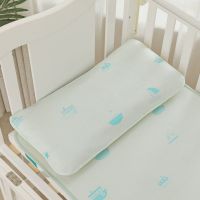 儿童宝宝婴儿0冰丝1凉爽2枕套枕巾3-6岁幼儿冰凉夏季透气夏天小孩 62*32cm帆船冰丝枕套