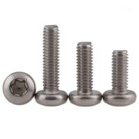 M4-M5-M6正宗304不锈钢圆头内梅花螺丝打折盘头镙丝螺钉螺栓 M4X6[100颗]
