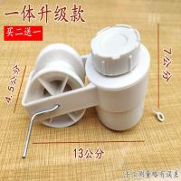 手动划线器木工专用墨斗线手摇粉斗自动收线弹线墨盒木匠装修工具 一体升级款白色墨斗(买二送一)